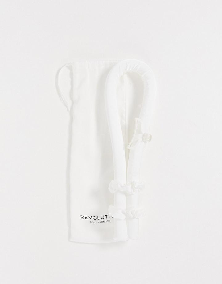 Revolution Hair Curl Enhance Satin Curling Ribbon Ivory-white