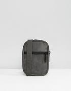 Adidas Originals Casual Flight Bag In Ash Bk7083 - Black