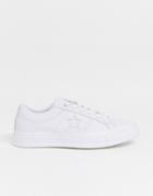 Converse One Star White Leather Sneakers