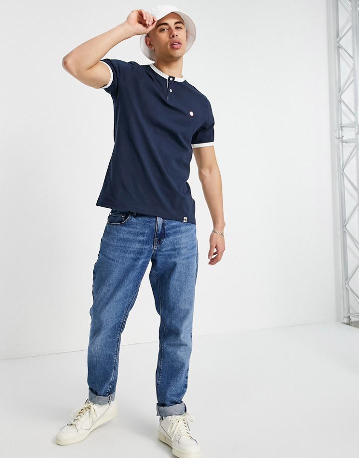 Pretty Green Tilby T-shirt In Navy
