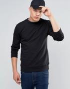 Another Influence Ribbed Sweater - Black