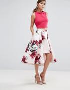 Coast Toulouse Printed Skirt - Pink