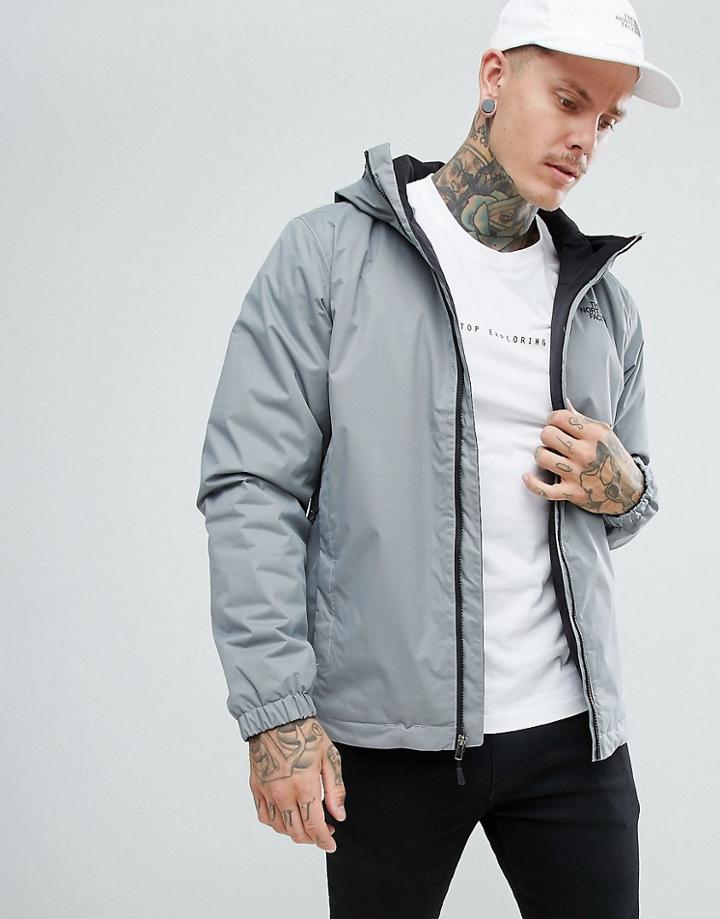 The North Face Quest Insulated Waterproof Jacket In Gray - Gray