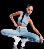 Asyou Active Asymmetric Tank Top In Blue-multi