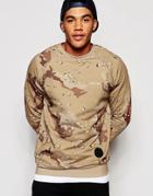 Cheats & Thieves Sweatshirt Desert Camo - Beige