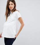 Asos Design Maternity Ultimate Crew Neck T-shirt - White