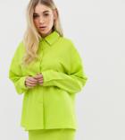 Unique21 Boyfriend Shirt Two-piece-green