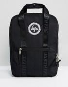 Hype Tote Backpack In Black - Black