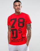 Diesel T-diego-nd 78 T-shirt - Red
