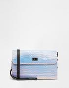 Pauls Boutique Veronica Clutch Bag In Holographic - Hologram