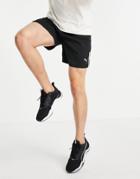 Puma Running Lite Woven 7 Shorts In Black