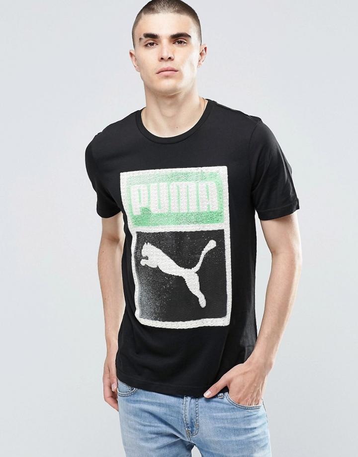 Puma Brand Tee S6 - Black