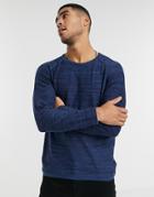 Jack & Jones Originals Knitted Sweater-navy