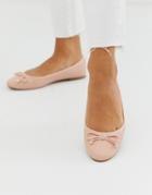 New Look Ballerina In Pink-beige