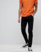 G-star 5620 3d Zip Knee Super Slim Jeans Black - Black