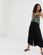 & Other Stories Wide Leg Pants In Black