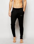 Jack & Jones Joggers With Cuffed Ankle In Slim Fit - Black