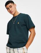Carhartt Wip Chase T-shirt In Green