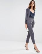 Vila Smart Lounge Trouser - Ebony