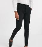 Asos Design Tall Super Skinny Suit Pants In Four Way Stretch In Black