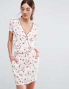 Newlily Floral Print Summer Dress - Multi