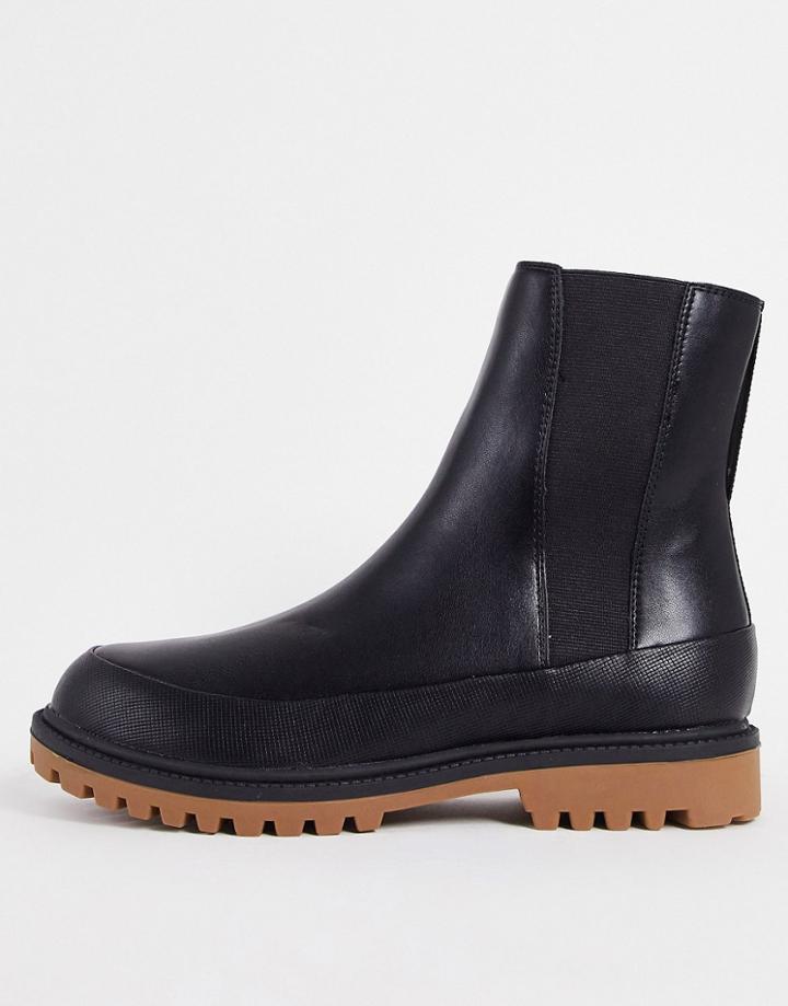 Rule London Chelsea Boots In Black