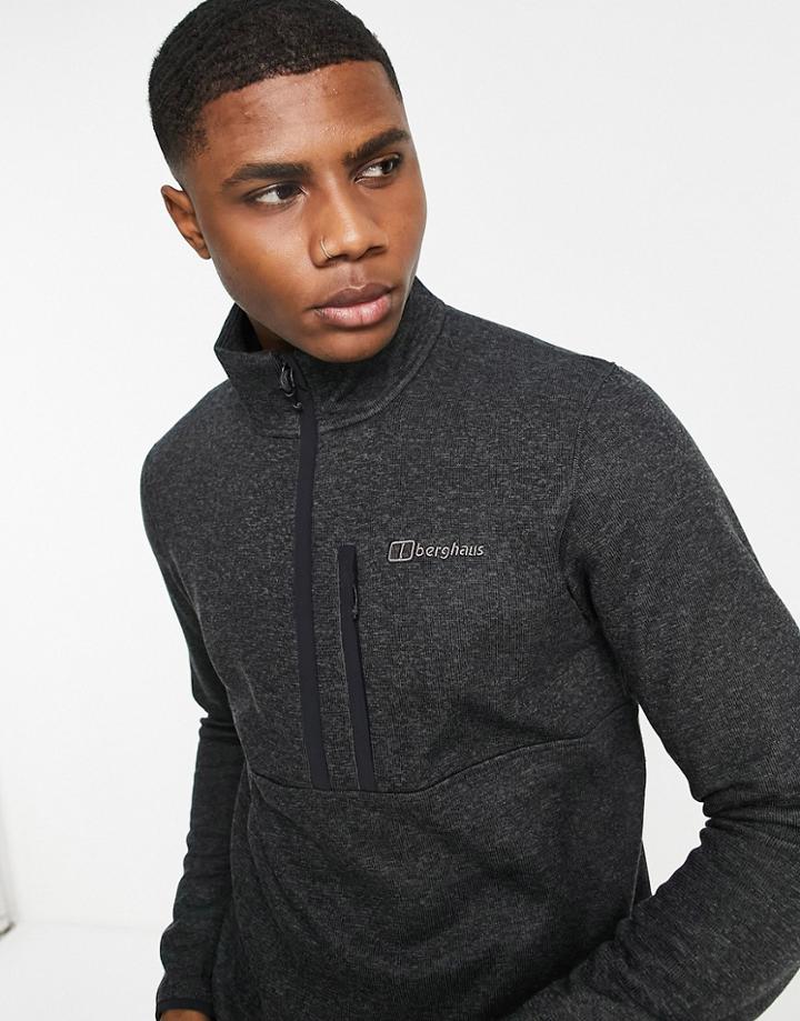 Berghaus Carnell 1/2 Zip Fleece In Black