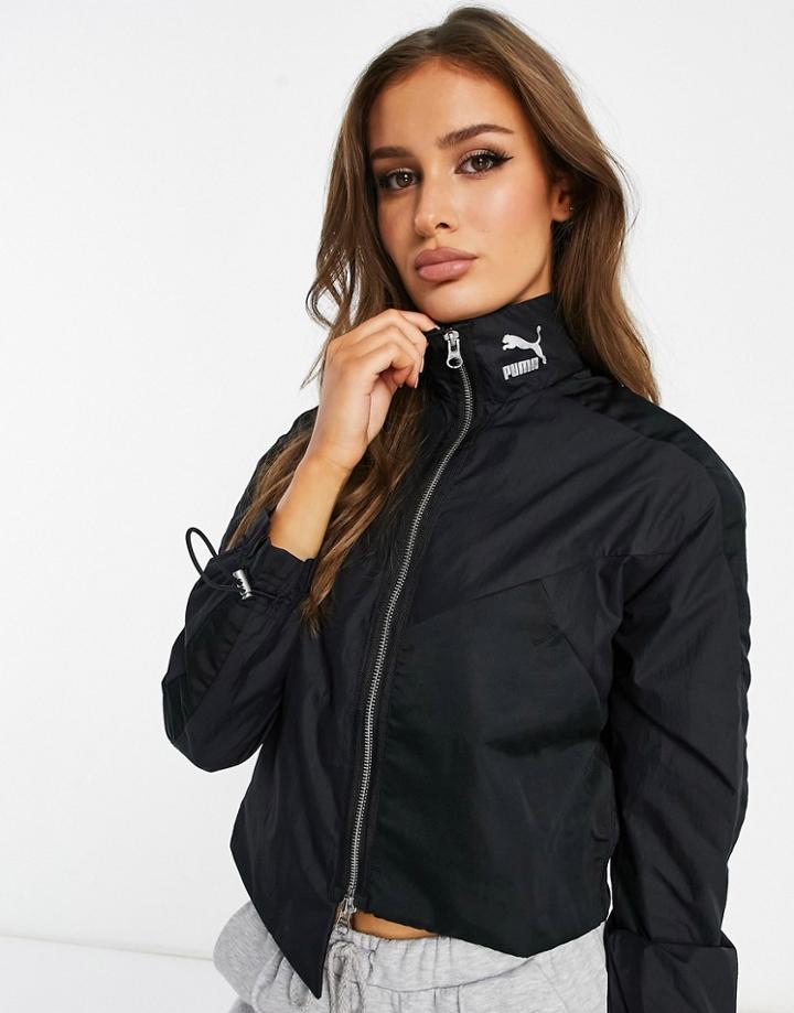 Puma Track Jacket In Black