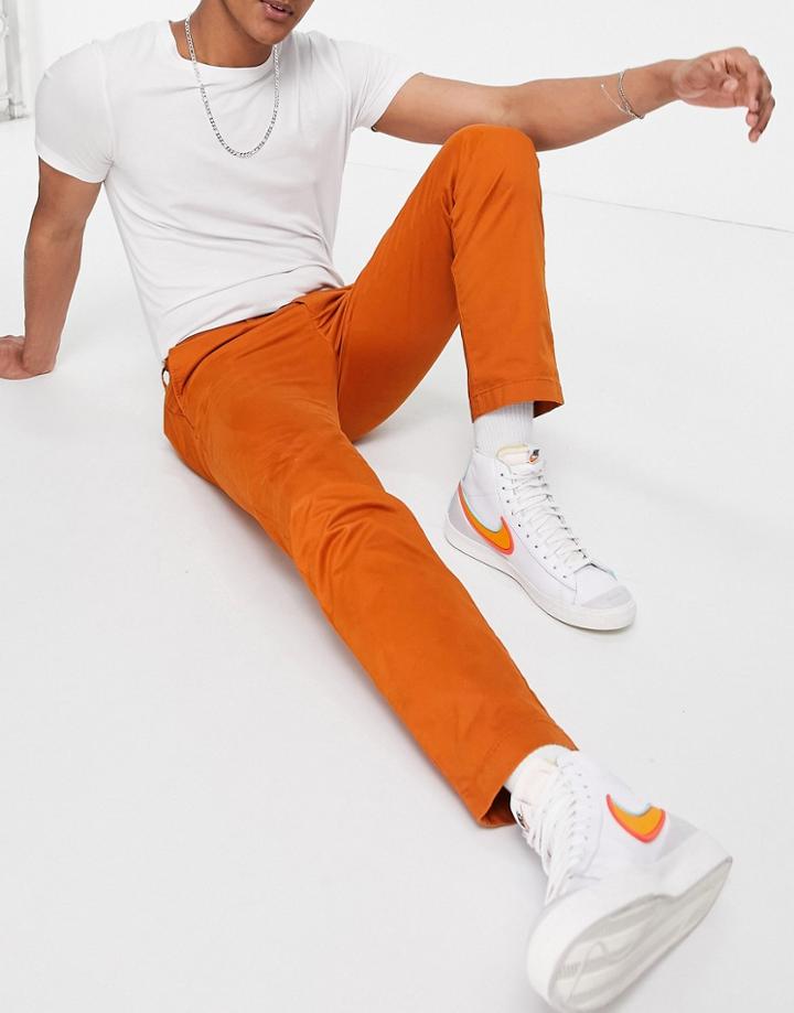 Tommy Hilfiger Slim Fit Chino Pants-orange