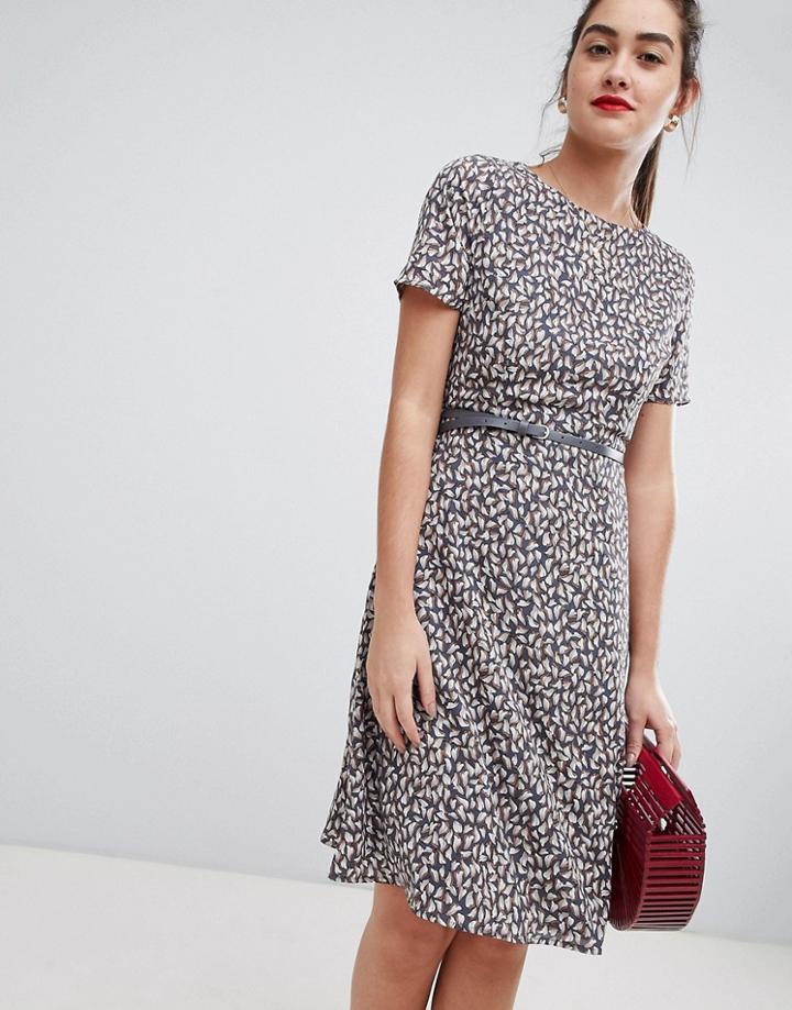 Sugarhill Boutique Remi Petal Print Midi Dress - Multi