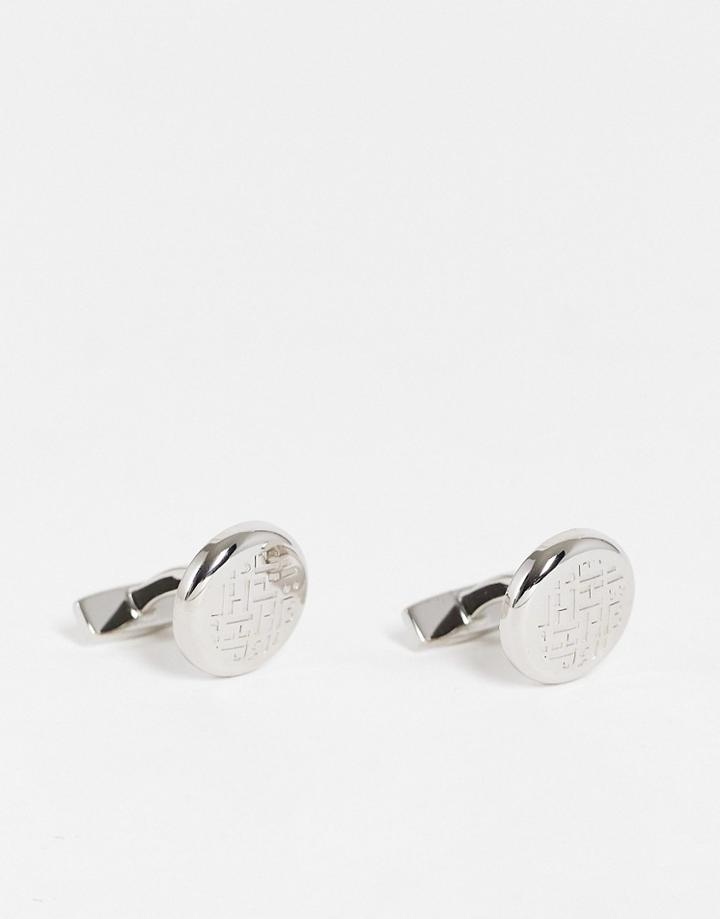 Boss Cufflinks In Silver