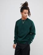 Carhartt Wip Chase Sweatshirt In Green - Green