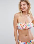 Freya Endless Summer Padded Bandeau Bikini Top-multi