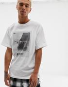 Element T-shirt With Polaroid Chest Print In White - White