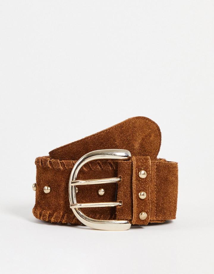 Bolongaro Trevor Monike Belt In Brown