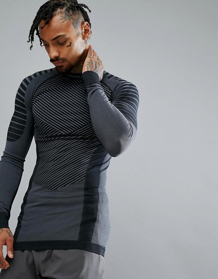Craft Sportswear Active Intensity Long Sleeve Top In Black 1905337-999985 - Black