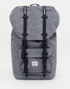 Herschel Supply Co Little America Raven Crosshatch Backpack 25l - Gray