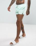 Oiler & Boiler Chevy Swim Shorts In Green - Green