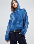 G-star X Jaden Smith Force Of Nature Organic Cotton Waterfall Hoodie - Blue
