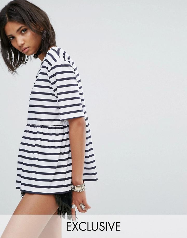 Rokoko Smock T-shirt - White