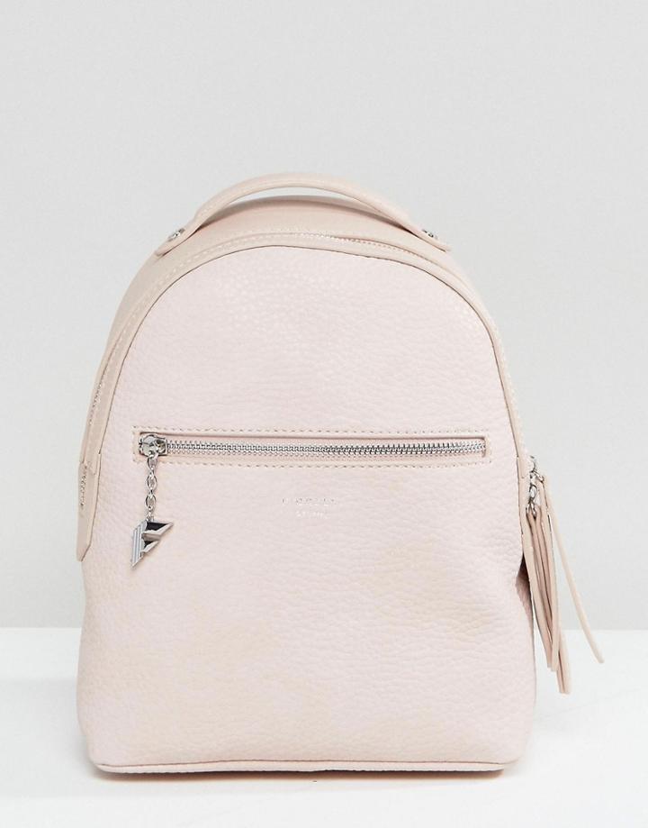Fiorelli Mini Anouk Blush Rose Tumbled Backpack - Pink