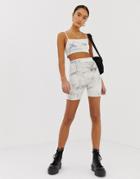 Emory Park Legging Shorts In Marble Two-piece
