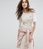 Le Coq Sportif Exclusive To Asos Tricolor Sweat Dress In Neutrals - Multi