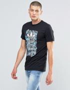 Adidas Originals Culture Clash T-shirt In Black Az1052 - Black