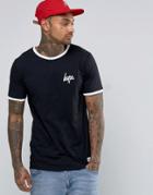 Hype Ringer T-shirt - Black