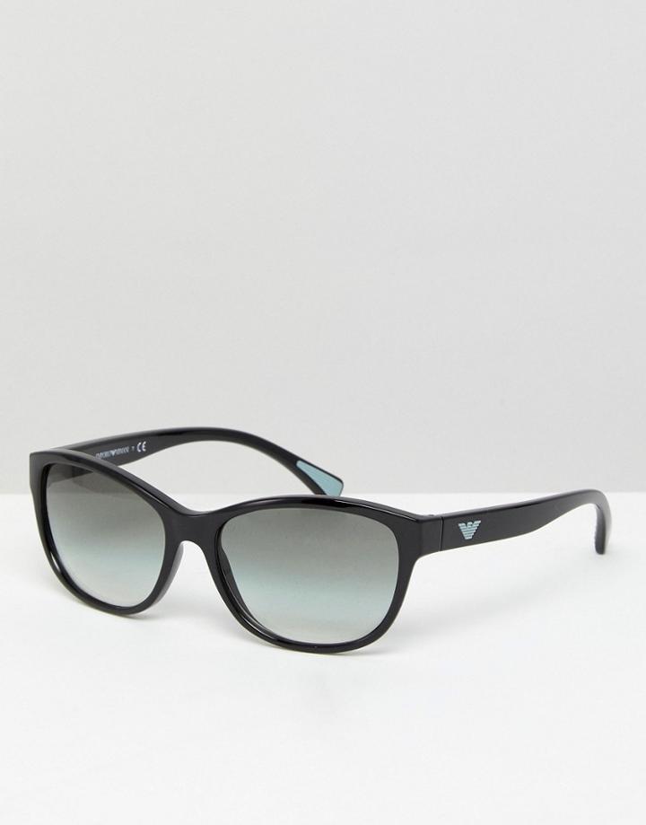 Emporio Armarni Retro Sunglasses - Black