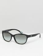 Emporio Armarni Retro Sunglasses - Black