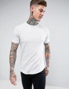 New Look T-shirt In White Marl - White