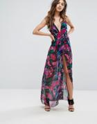 Prettylittlething Floral Maxi Dress - Multi