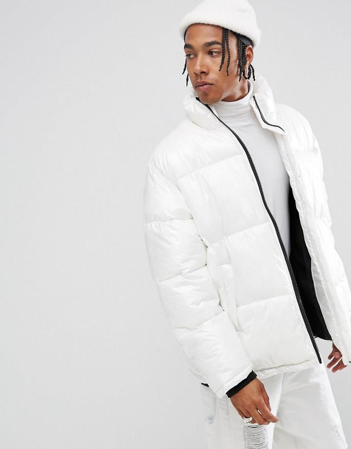 Weekday Max Jacket - White